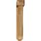 Ekena Millwork Traditional Arts and Crafts Rough Sawn Bracket w/ Offset Brace, Western Red Cedar, 6"W x 34"D x 34"H BKT0604X34X34TRA03RWR - alternate 2